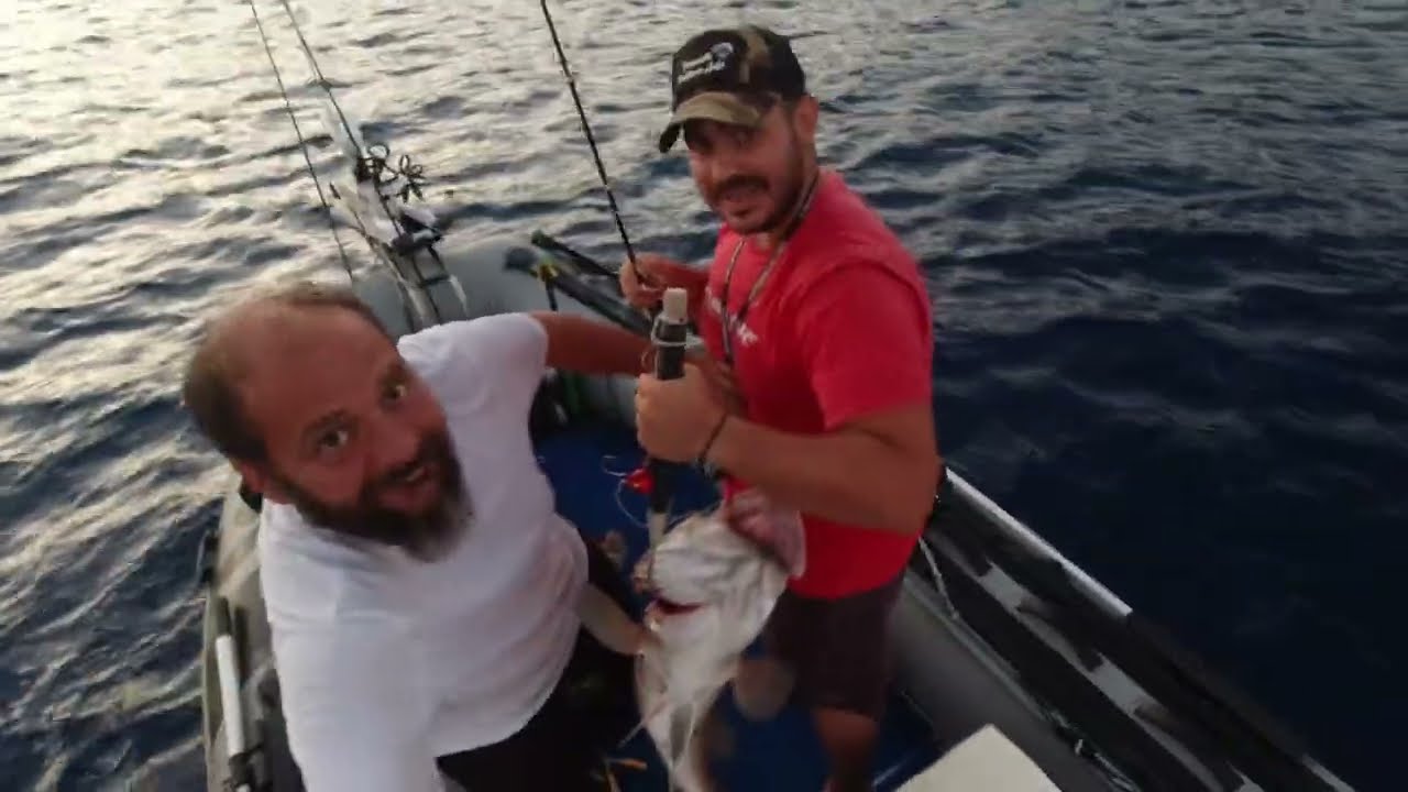 Μεγάλη σφυρίδα σε νωπό Λούτσο και Super Light Jigging.
