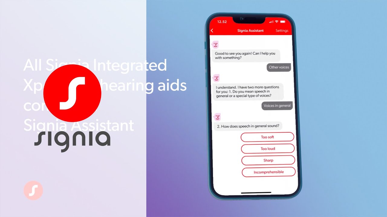 Signia Assistant | The world's first deep neural network | Signia Hearing Aids