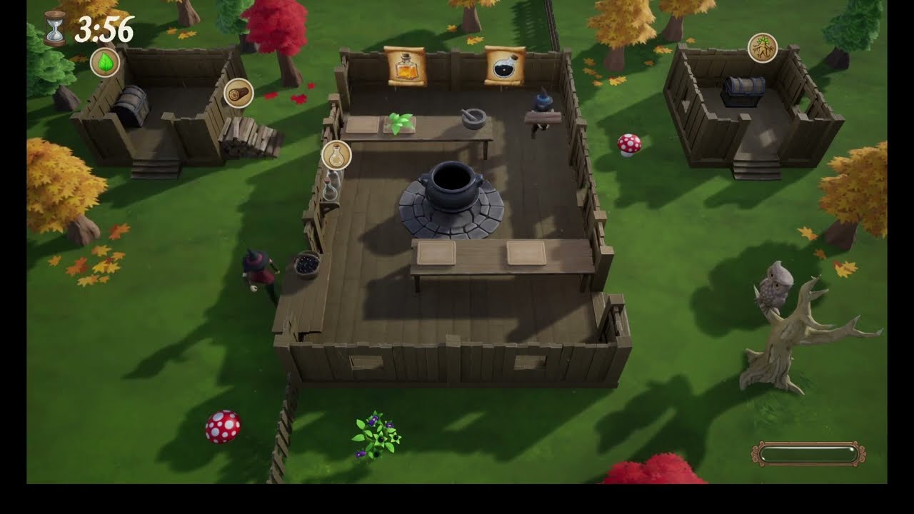Witchtastic Level 4 (2 Player Co-Op) 3 Gems - No Commentary