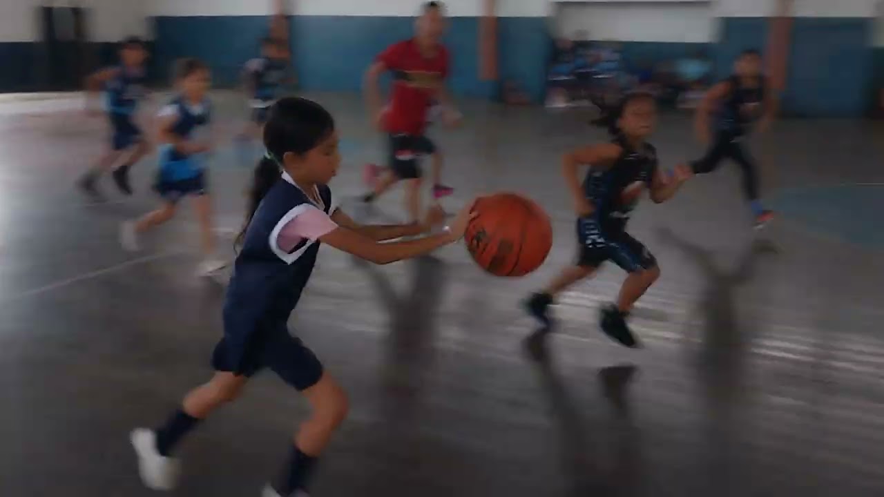 Campeonato Durán U9 mixto Floresta Team vs Parque Ecológico 1er Cuarto. 