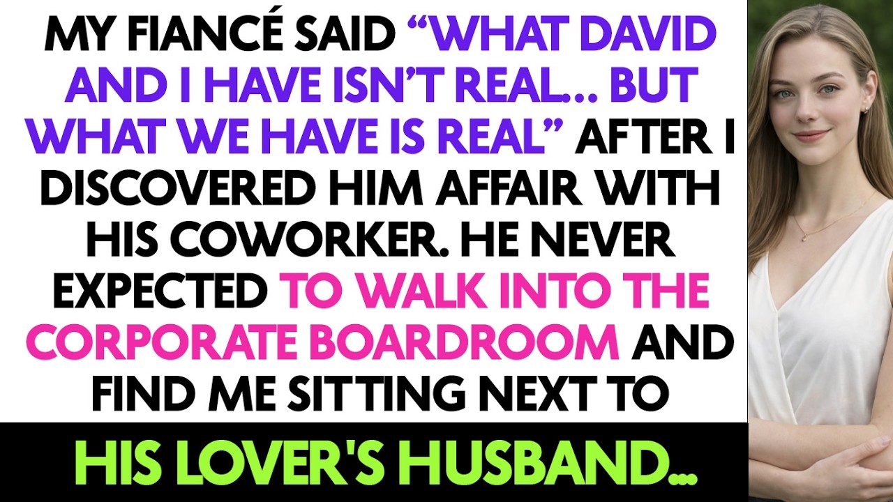 My Fiancé Said “What David And I Have Isn’t Real… But What We Have Is Real”...
