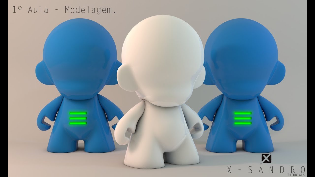 Tutorial Cinema 4D - Modeling Toy Art