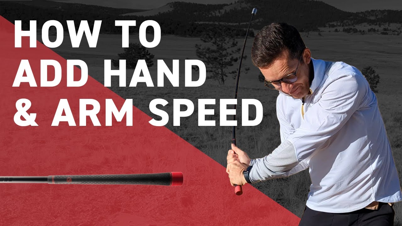 How to Add Hand & Arm Speed to Your Swing | Crush Your Drives with Counterweight Training