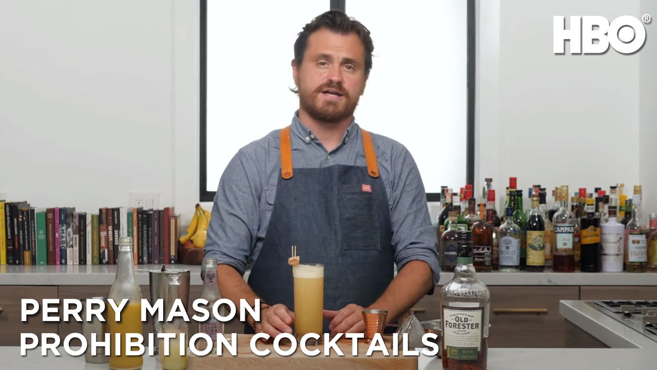 Perry Mason: Prohibition Cocktails - Rye Buck | HBO