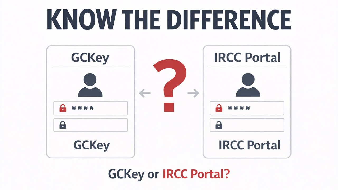 GCKey против портала IRCC: объяснение | Заявления на канадскую визу (2026)
