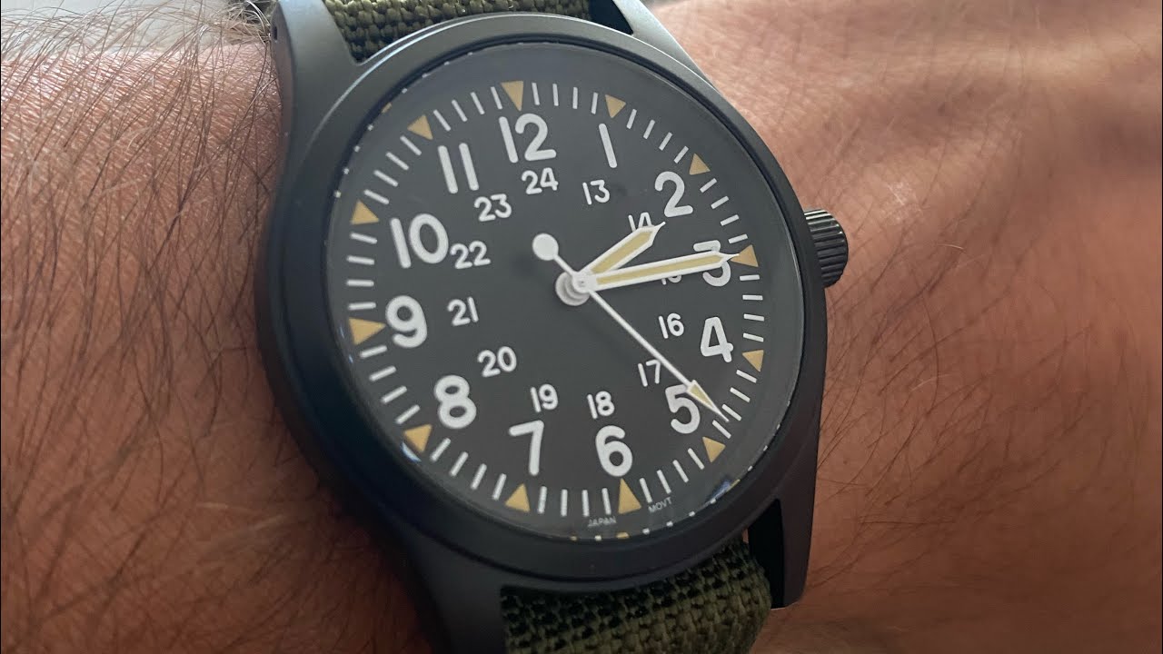 Black Militado ML05 fieldwatch unboxing video