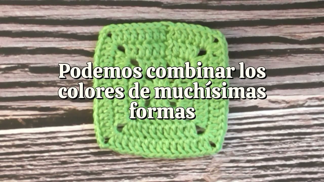 Granny Square básico paso a paso 🧶 | Crochet para principiantes