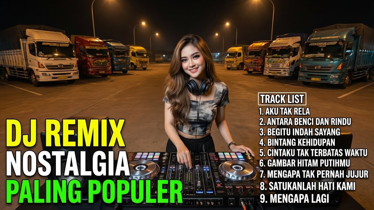 DJ Remix Nostalgia MENGAPA TAK PERNAH JUJUR 🎧 Teman Santai Malam Hari