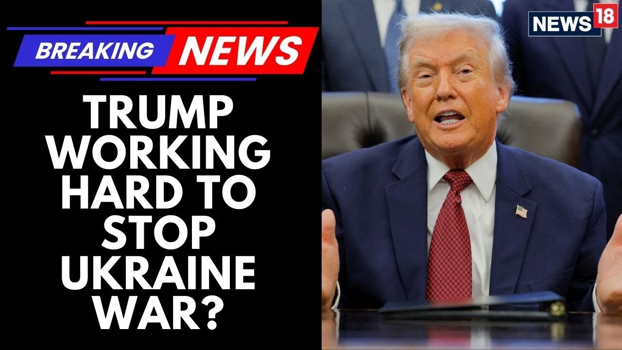 Putin's Historic Visit To India, Trump Comments On Efforts Being Made By The U.S To Stop Ukraine War