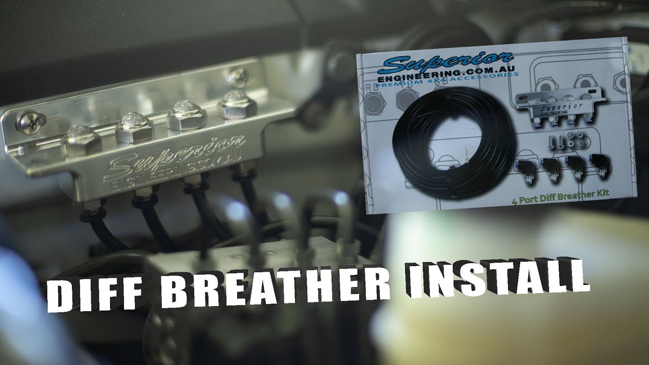 DIFF BREATHER INSTALL