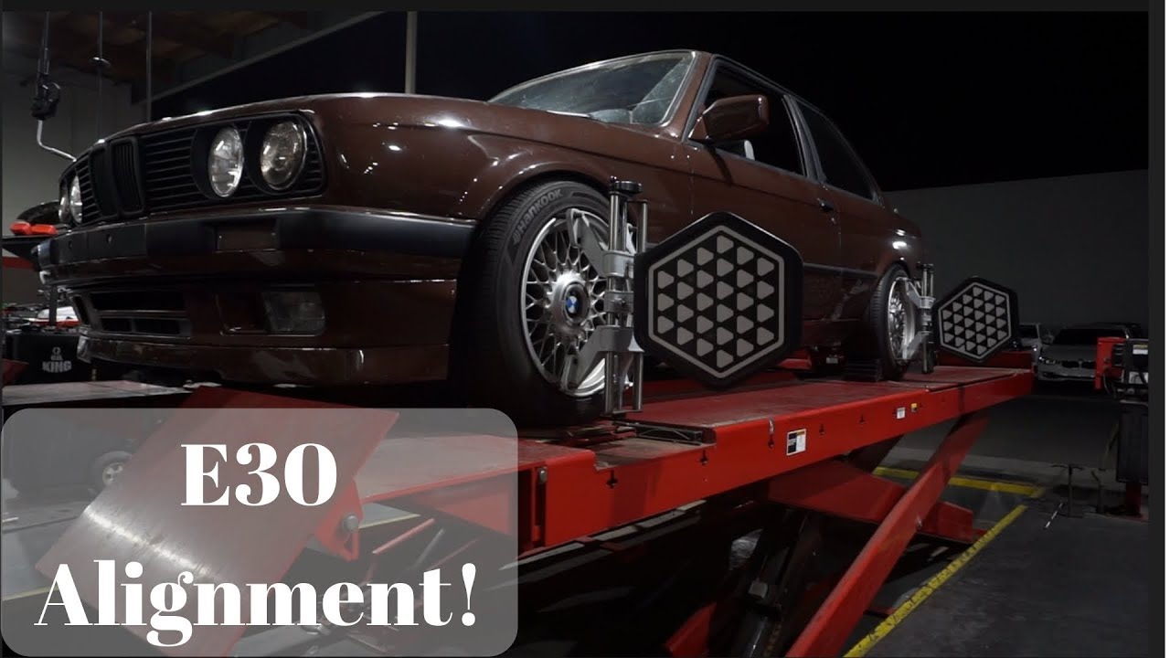 E30 Alignment : After Installing Rear Camber/Toe Brackets