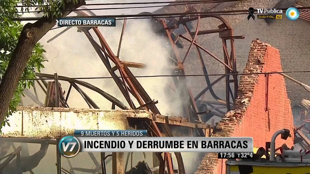 Visión 7: Tragedia en Barracas: Identidad de los nueve muertos
