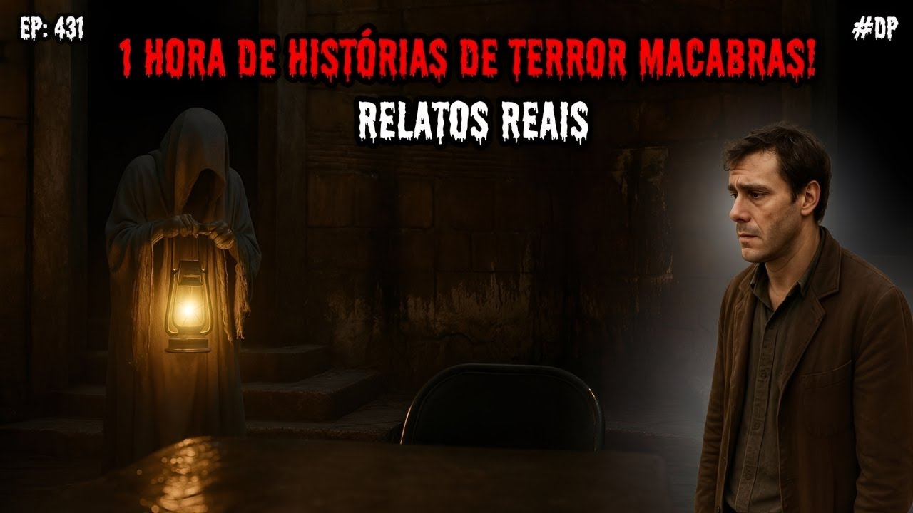 1 HORA DE TERROR - 3 RELATOS REAIS | EP.431 #dp