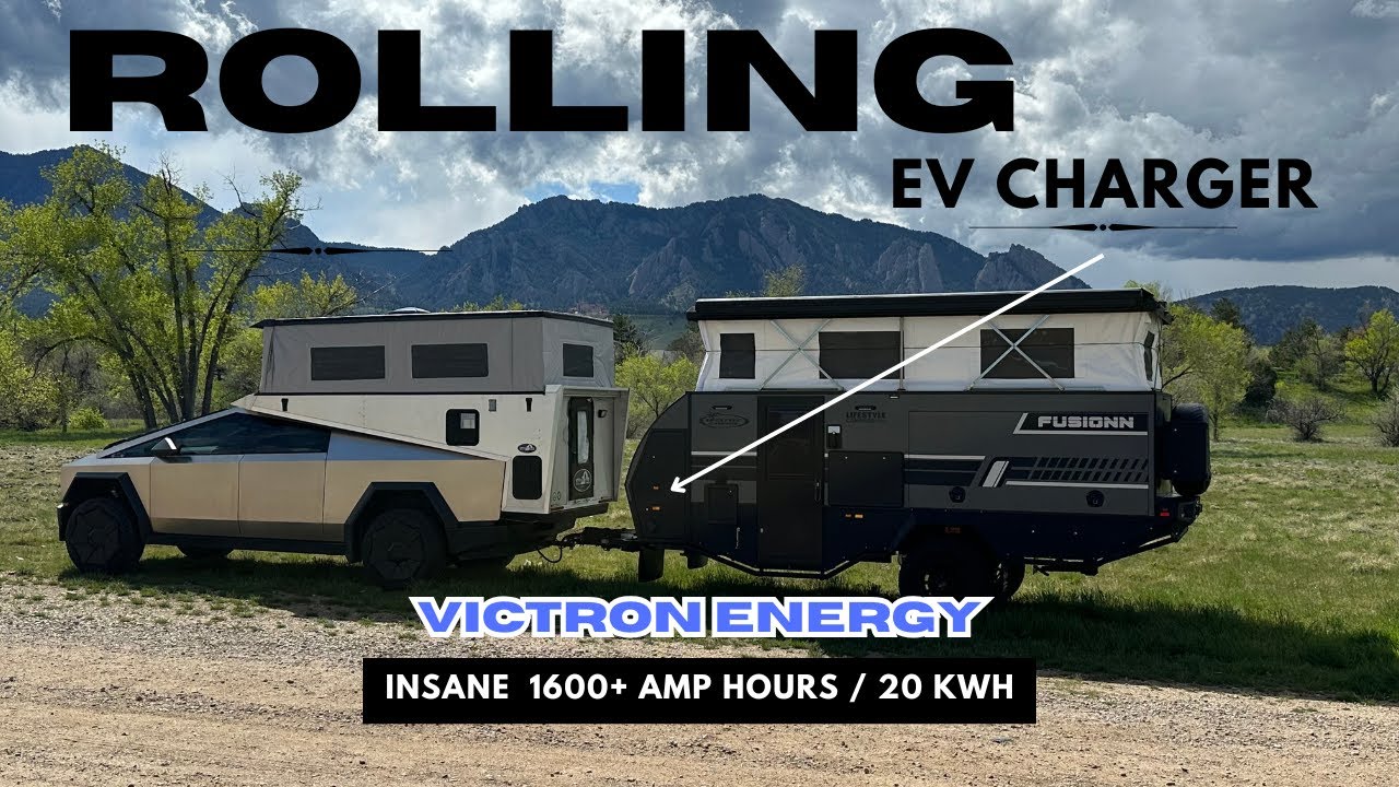 A Camper That Charges Itself!   Are you ready to BUGOUT?   NEW Victron Energy NG 48v Batteries!