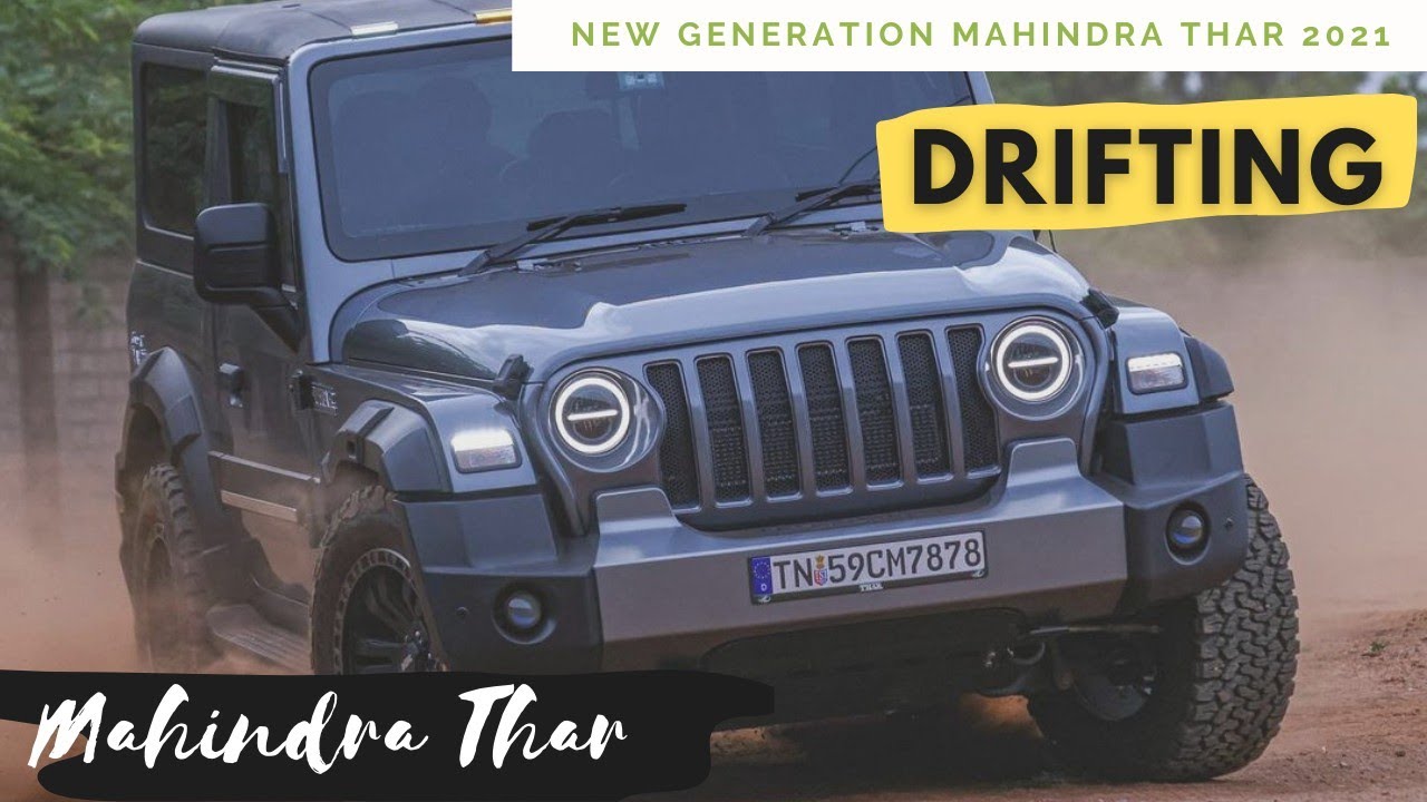 Mahindra Thar 2021 4X4 🔥 | Drifting Thar | Off-roading with Thar #MahindraThar2021 #Thar2021#Offroad