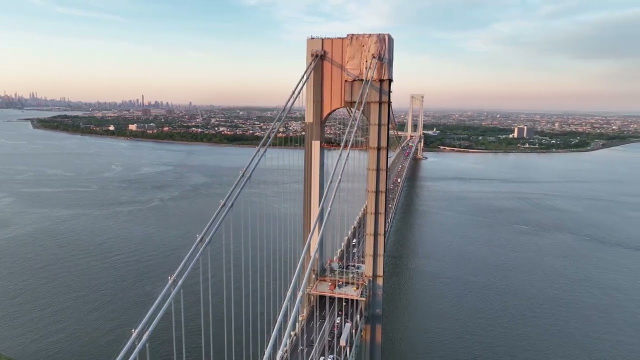 Verrazzano- Narrows Bridge Aerial
