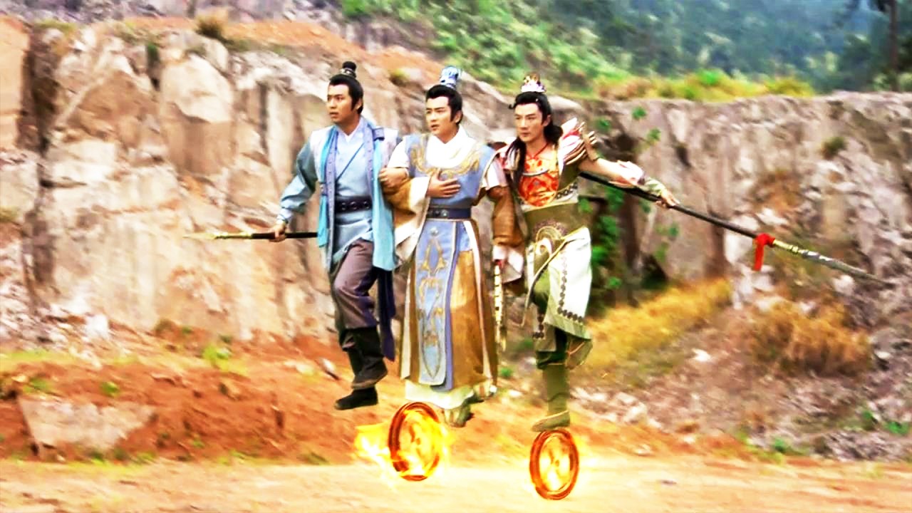 姜子牙被困地烈陣，眼看就要被烤化，關鍵時刻哪吒踩著風火輪趕到救了他！🔥Movie