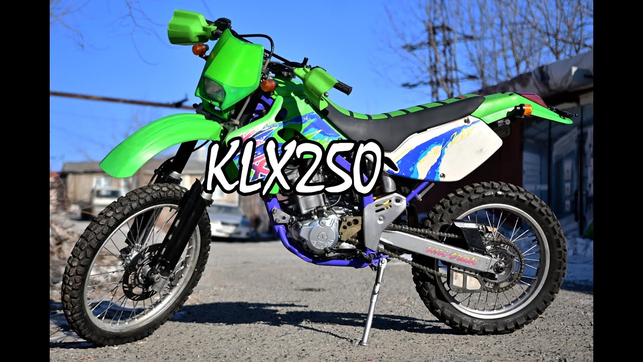 Kawasaki KLX250 test