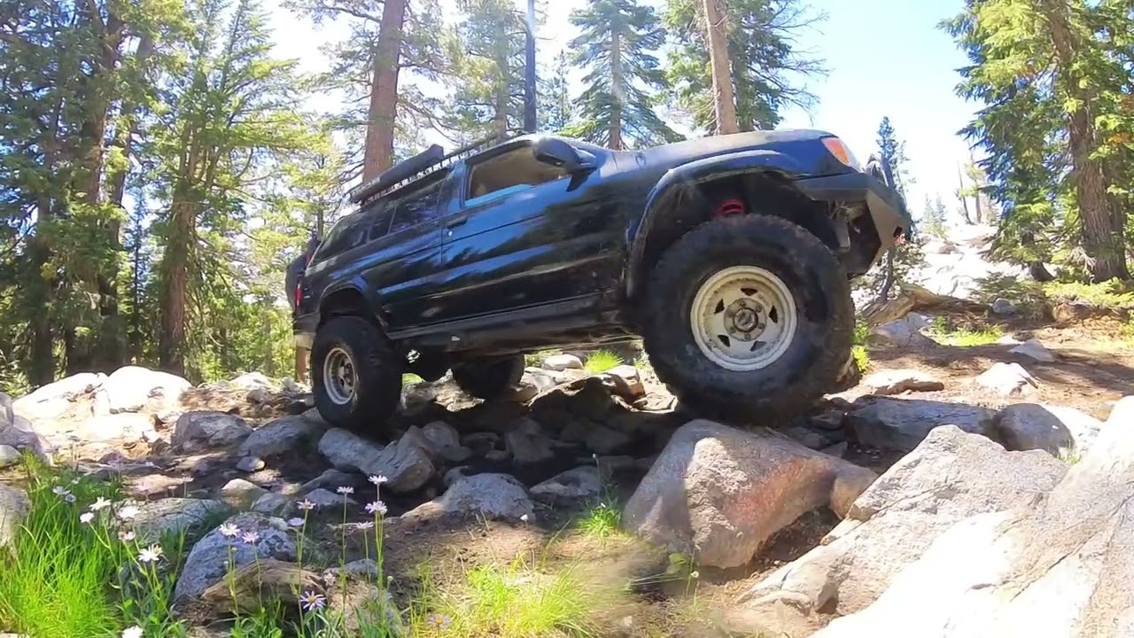 R50 Pathfinder taking Pardoe/ Ridge Trail 2023 (Technical)