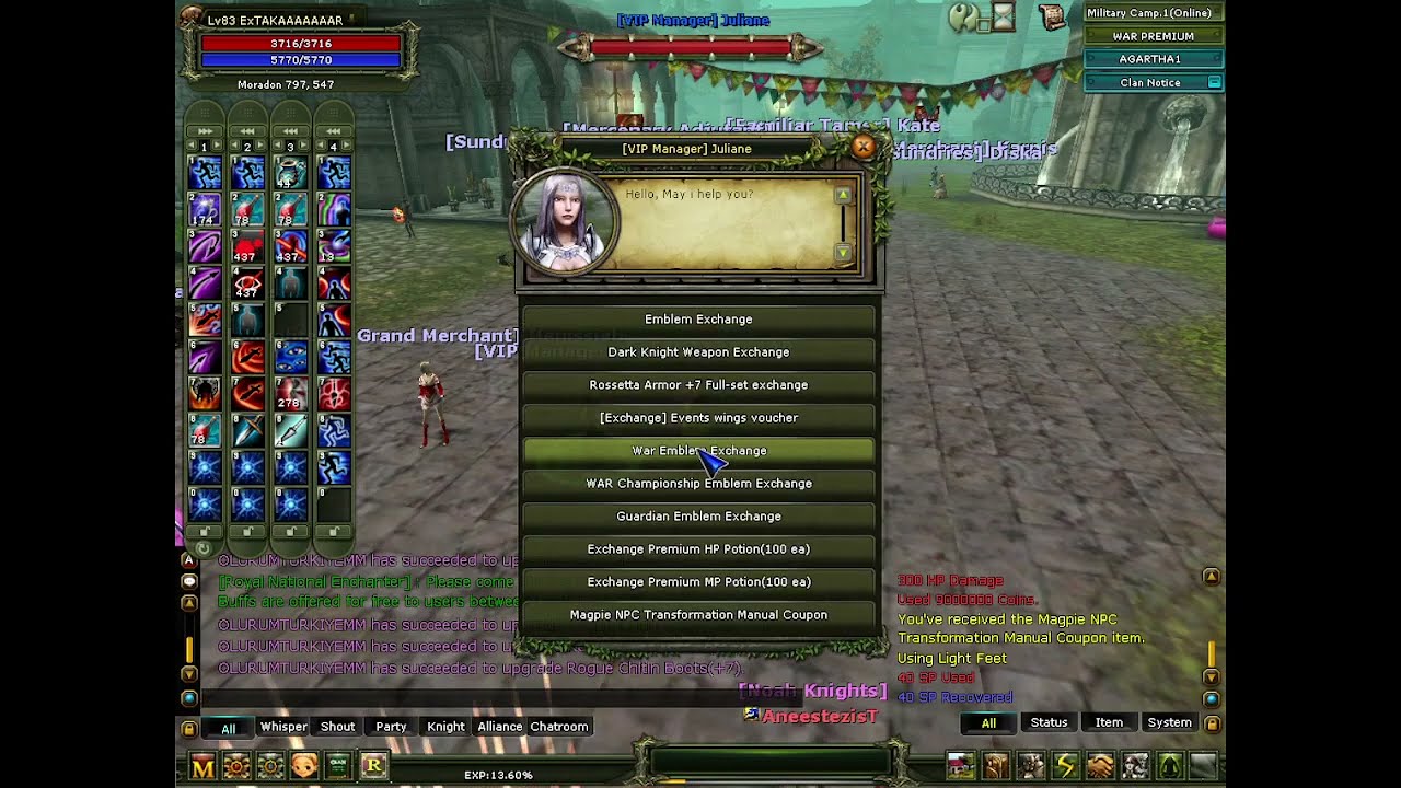 Magpie Npc Transformation Manual Coupon kırma Rehberi #gaming #knightonline #roleplay #pvp #pvming