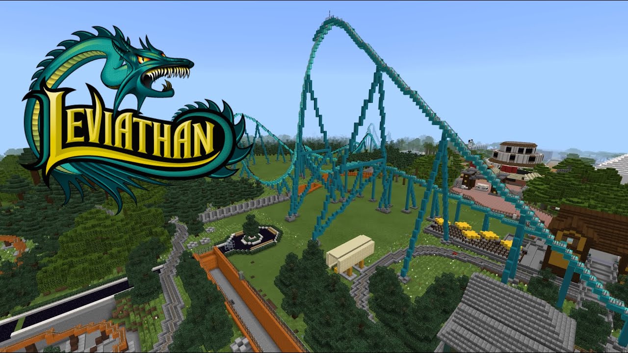 Minecraft Roller Coaster: Leviathan