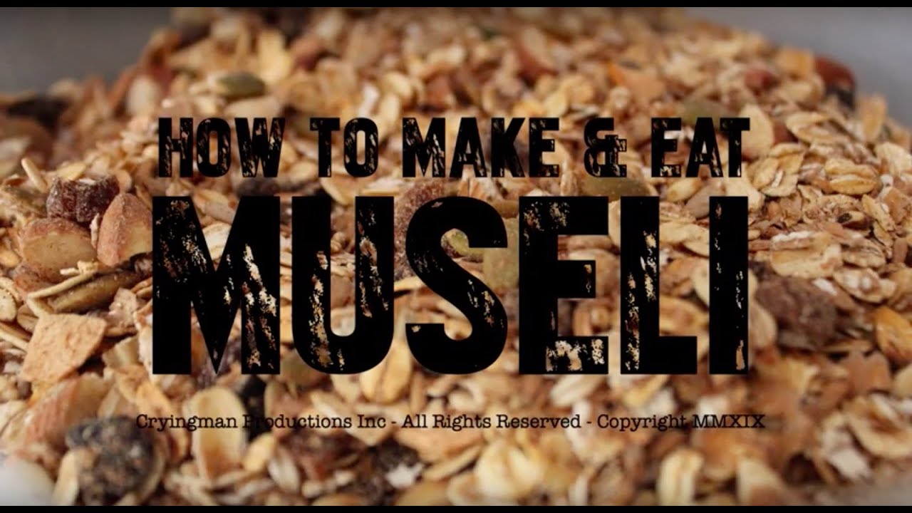 How to Make Your Own Goddamn Muesli (Gluten Free, Oil Free, Vegan Plant Based)