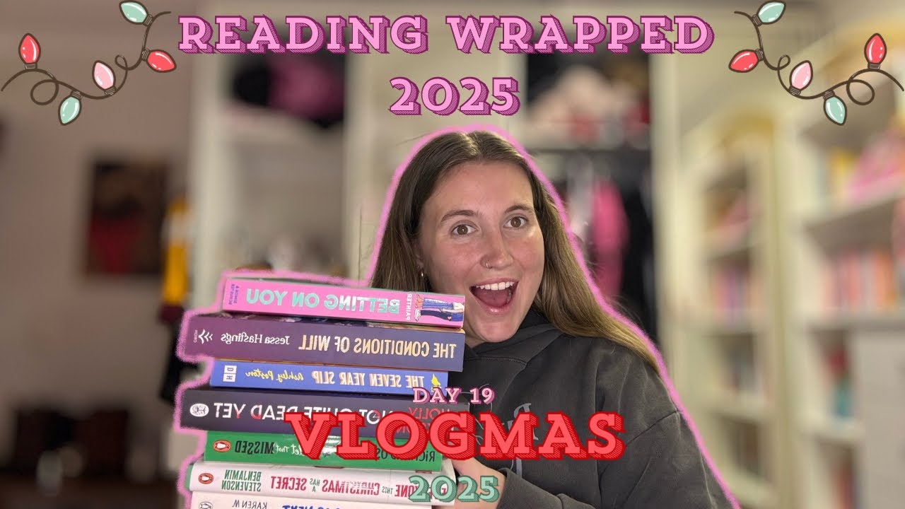 READING WRAP UP 2025 *vlogmas day 19*