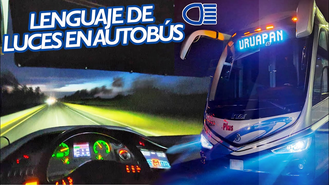 APRENDE EL LENGUAJE DE LUCES DE UN AUTOBÚS!