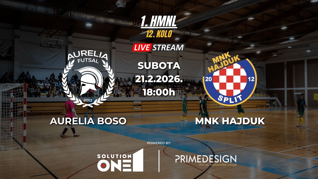 1. HMNL XII. kolo | Aurelia Boso vs MNK Hajduk |