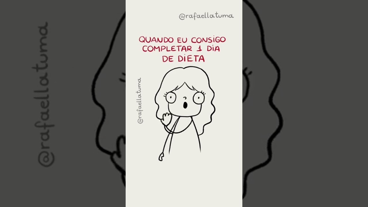 Quando consigo fazer 1 dia de dieta