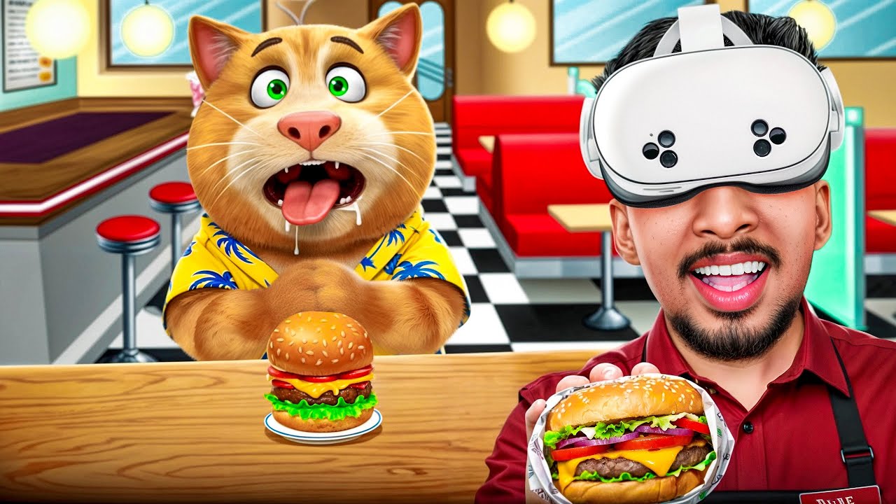 I Opened My OWN Restaurant in VR 😱🍽️