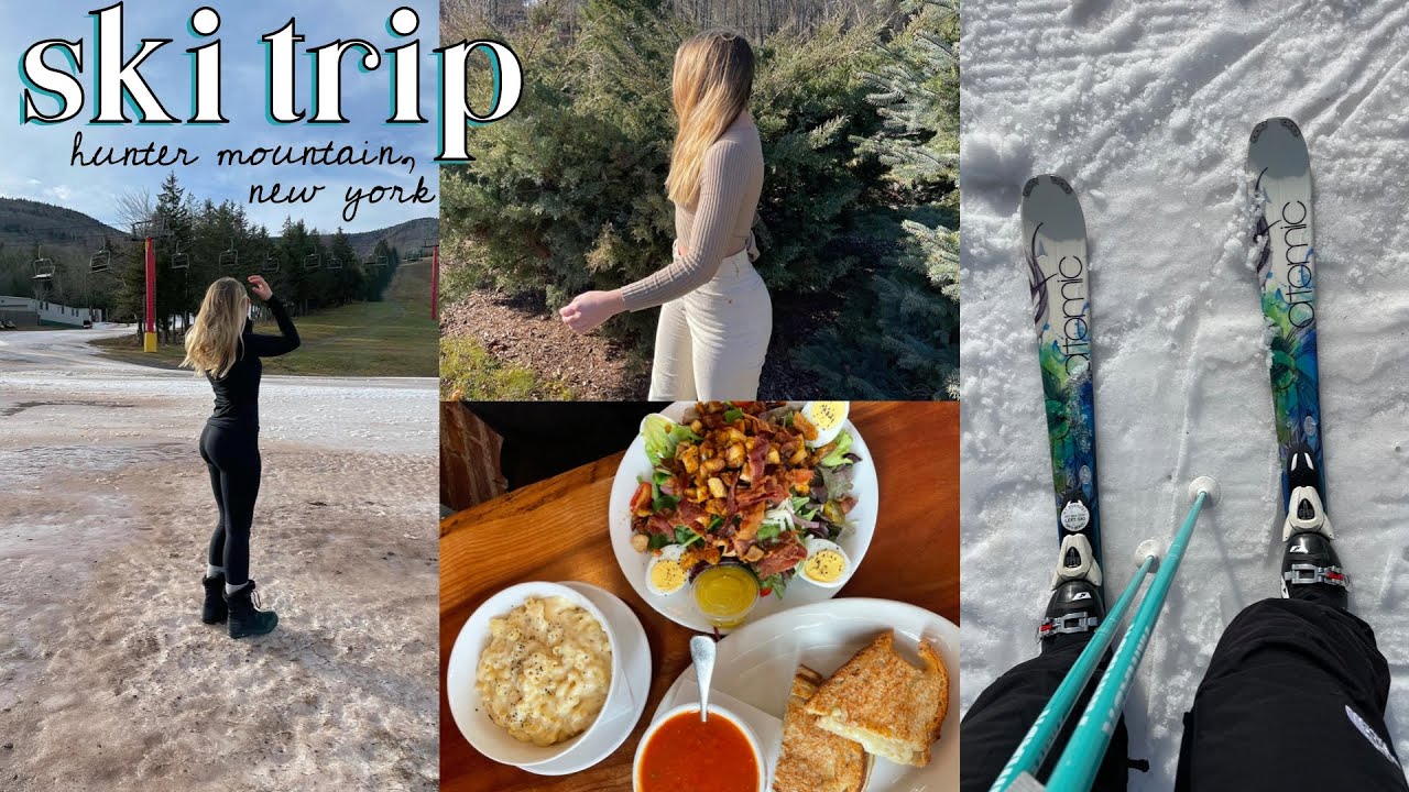 VLOGMAS 2021: trip to Hunter Mountain, New York & trying to Ski!