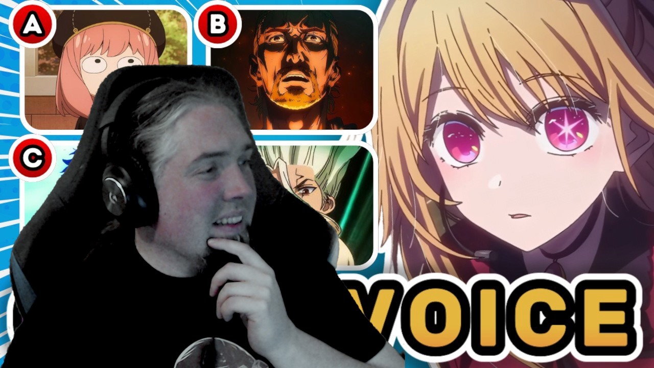 Completely failing at a an instrumental only Anime Opening Quiz