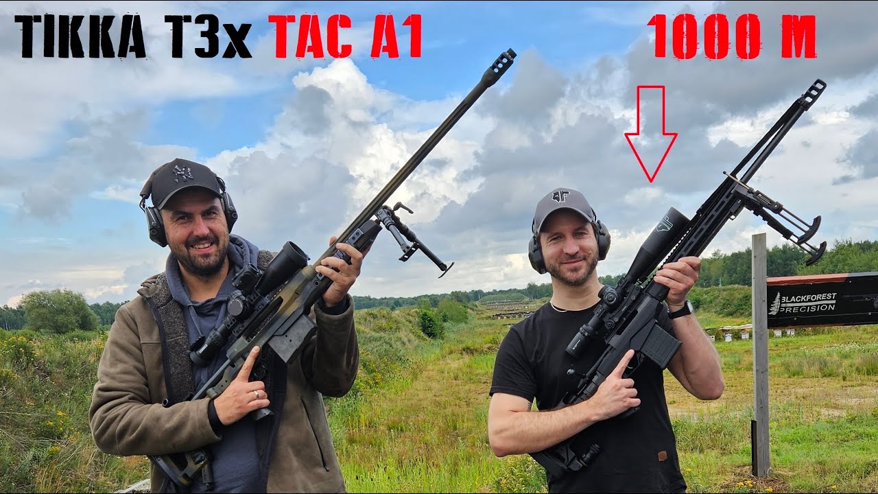 Tikka T3X Tac A1 (.308 win) // 1000 Meter Long Range Shooting