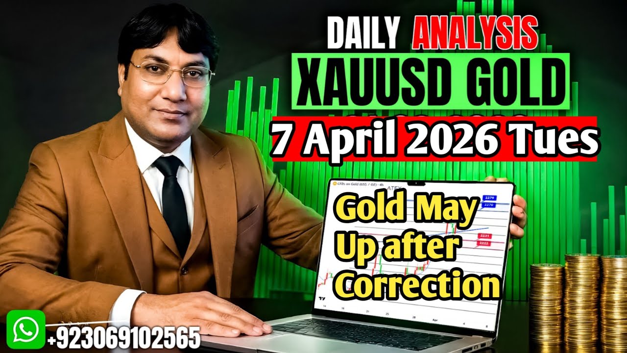 xauusd technical analysis today hindi 7April2026 | #gold forex forecast silver price prediction news