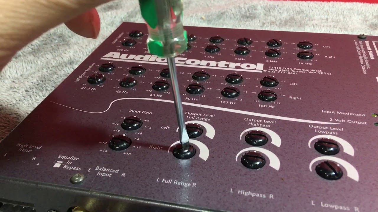 &hearts;️阿皓汽車音響批發&hearts;️售 AUDIOCONTROL EQX 電子分音