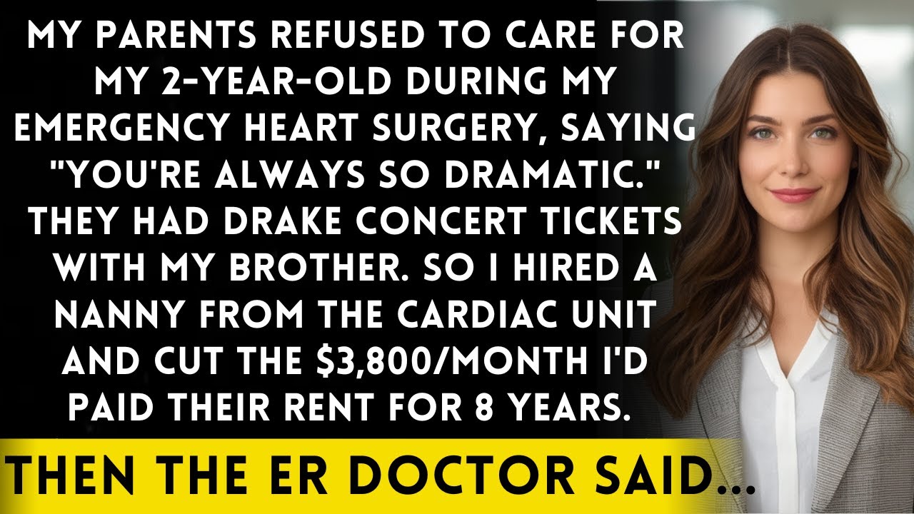 My Parents Refused to Watch My Toddler During My Heart Surgery — An ER Doctor Shocked Them