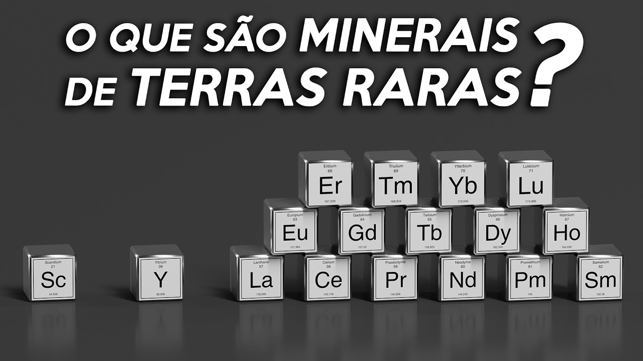 O que são TERRAS RARAS? Porque os EUA estão atrás de TERRAS RARAS?