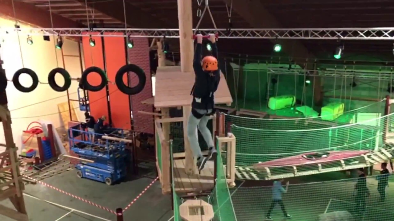 Opening indoor klimparadijs Adventure City Rotterdam.