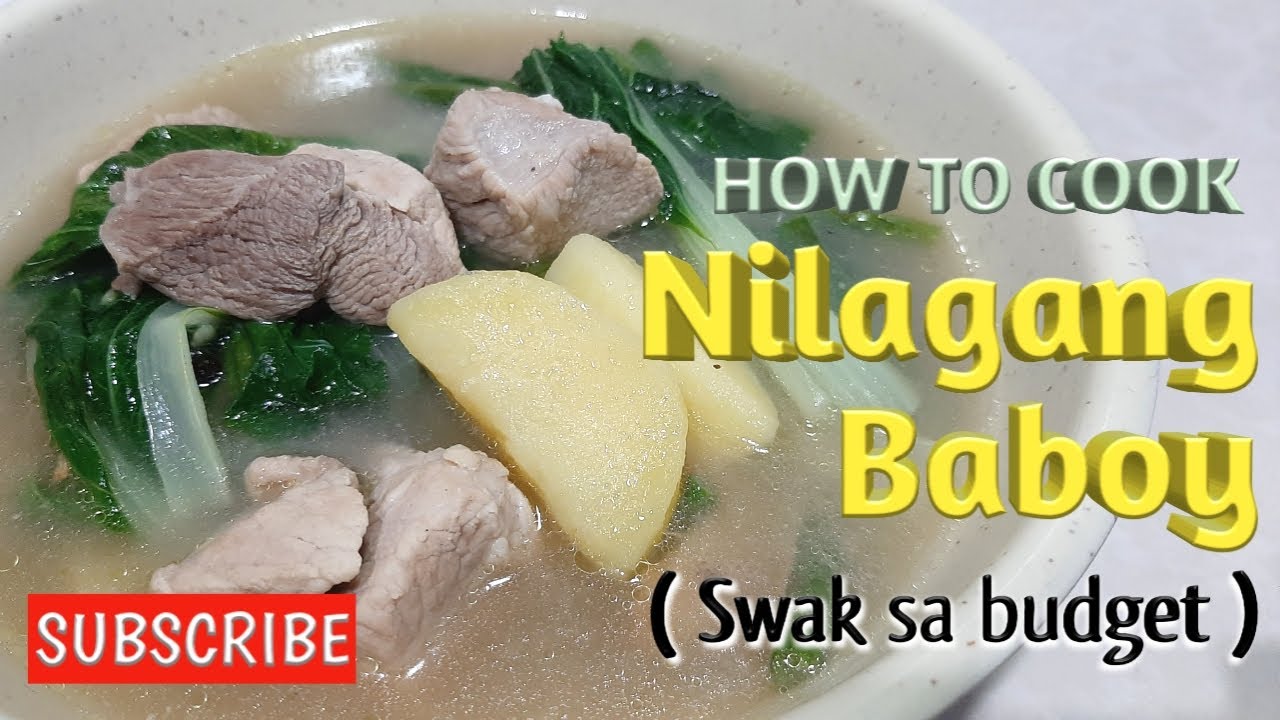 EASY NILAGANG BABOY  | Swak sa budget pero masarap! | Subukan niyo rin :)