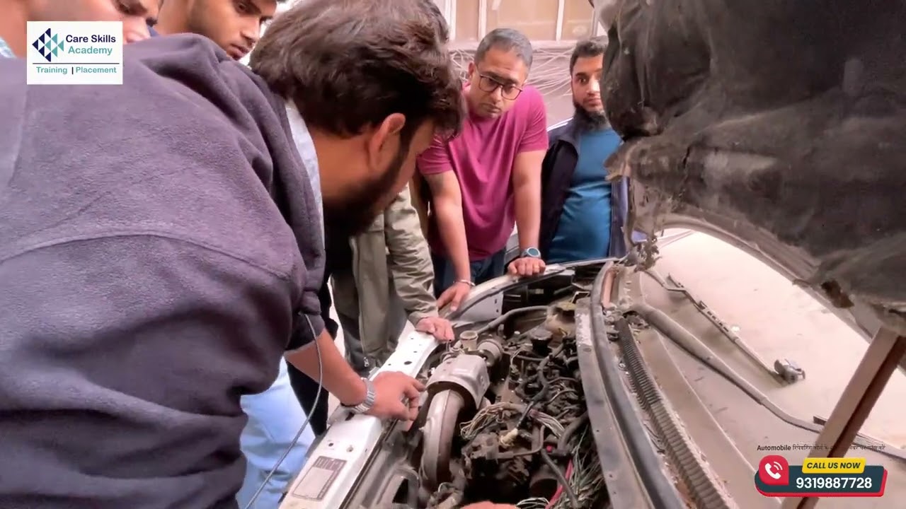 CRDI (Common Rail Direct Injection) Working || Care skills academy
