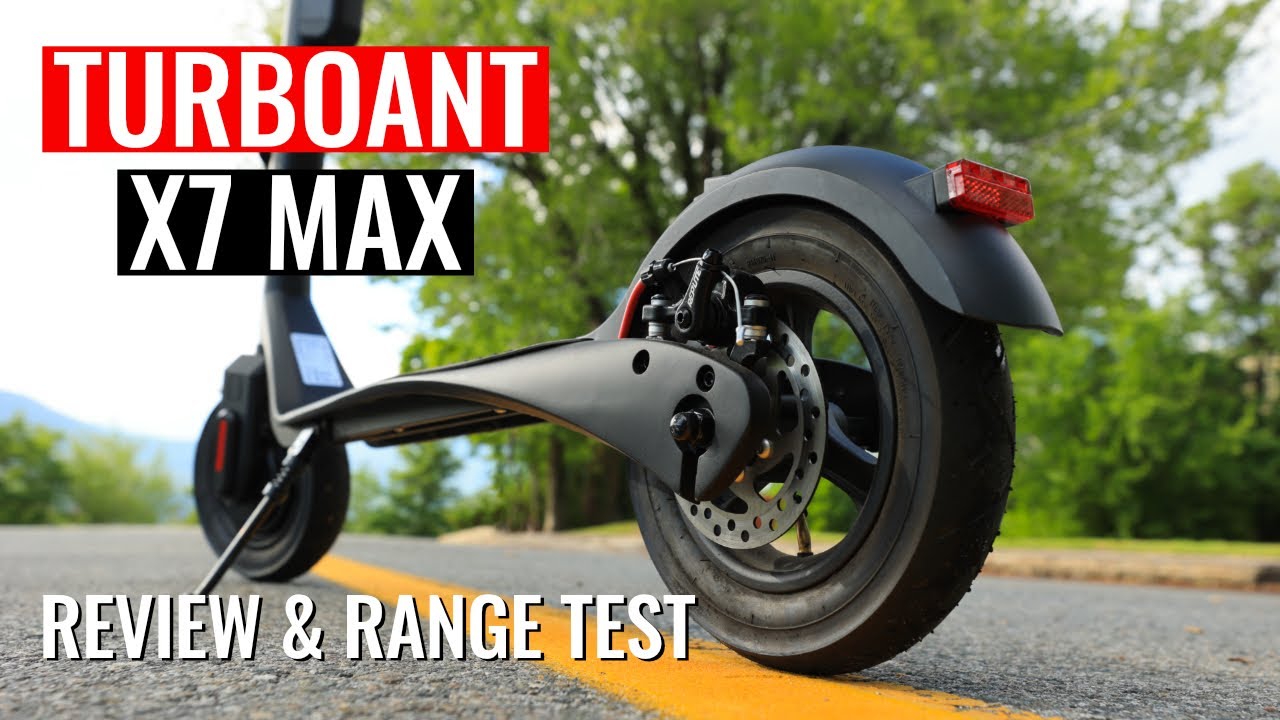 TurboAnt X7 Max Electric Scooter - Real-World Review & Range Test