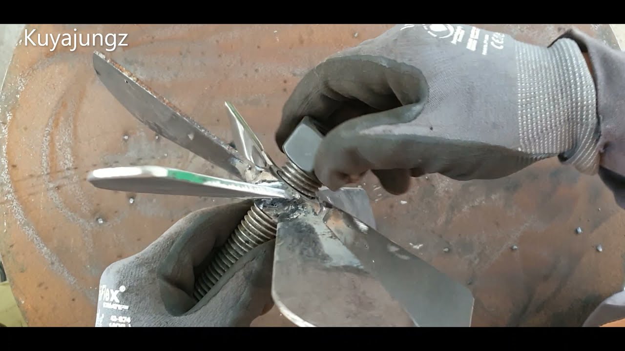 The Secret of Hex Nut | DIY Fishing Boat Propeller |