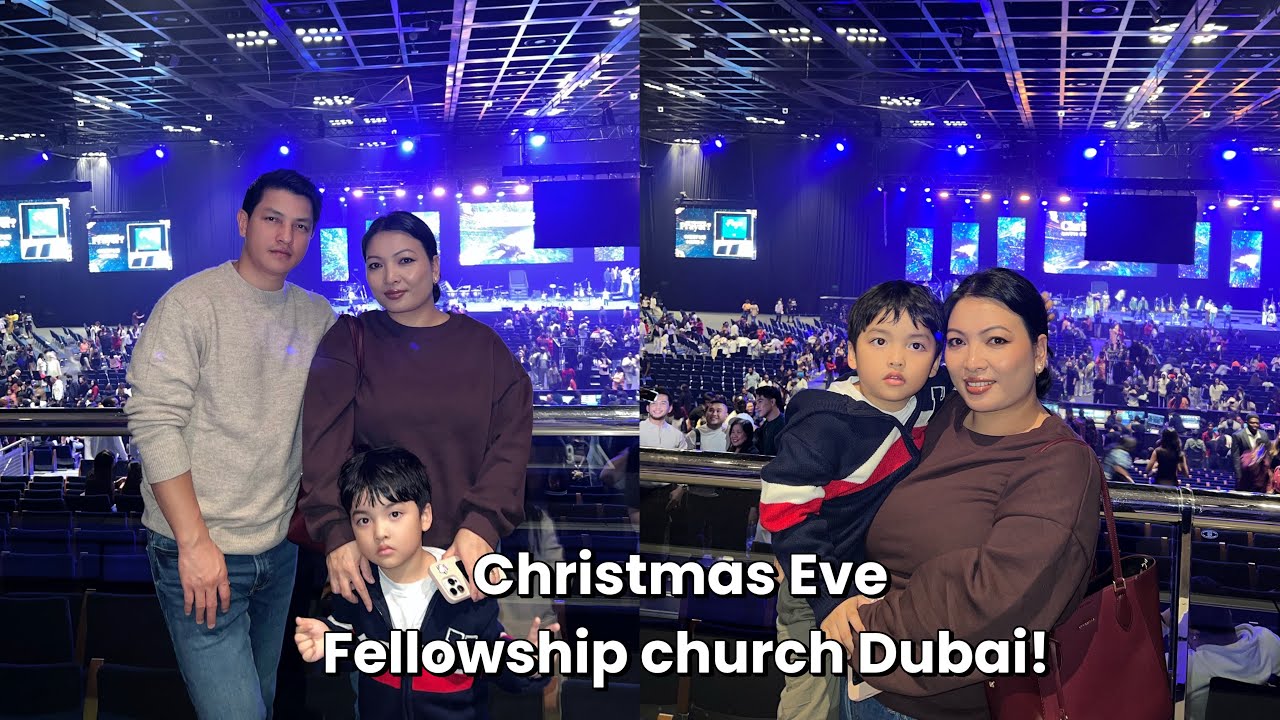 Mi 10,000 val ahe mitam dan2 chu😱Рождественский Кай Хом [Влог] #aboifamily #fellowshipchurch #dubai