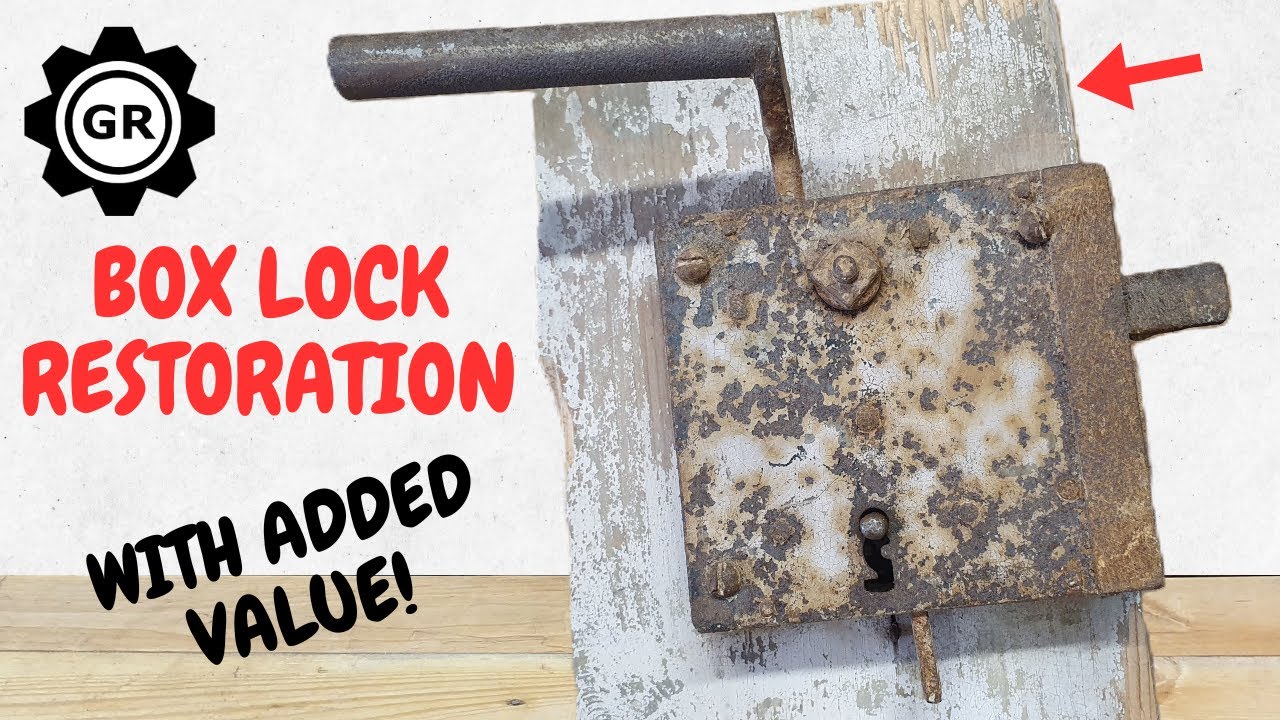 ANTIQUE Box Lock RESCUE - RESTORATION VIDEO