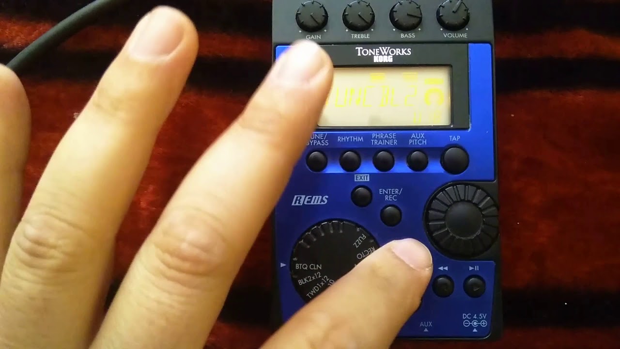 Korg Pandora px4 Elektro bağlama saz tonları TOLGAHAN YILDIZ