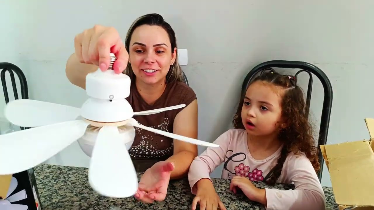 COMPRINHAS DA SHOPEE + INSTALANDO VENTILADOR DE TETO NA NOSSA SALA! 🌪️