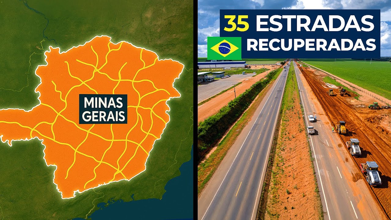 Começou o Maior Projeto de Infraestrutura Rodoviária que Vai Revolucionar MG