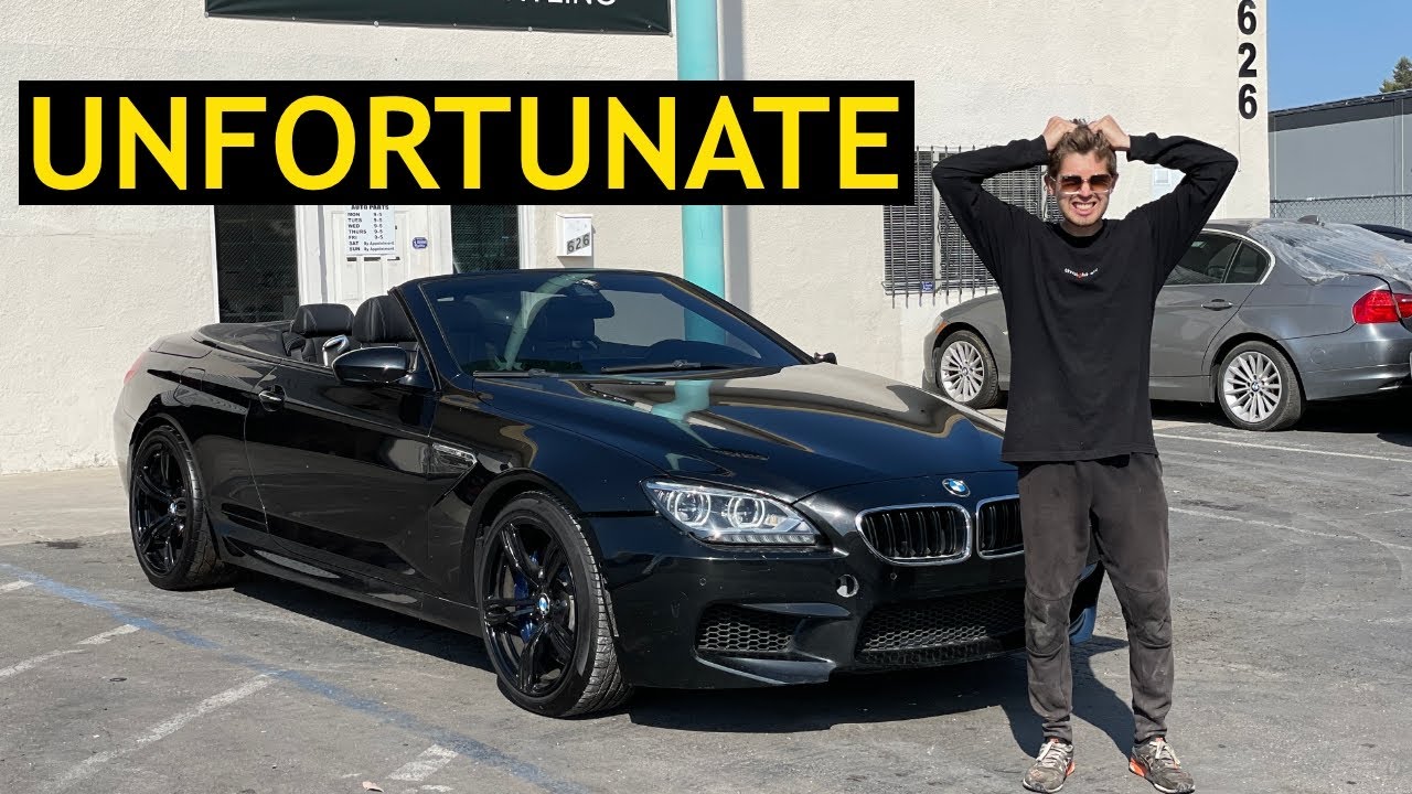 How in the world can it happen? Totaled BMW M6 Convertible