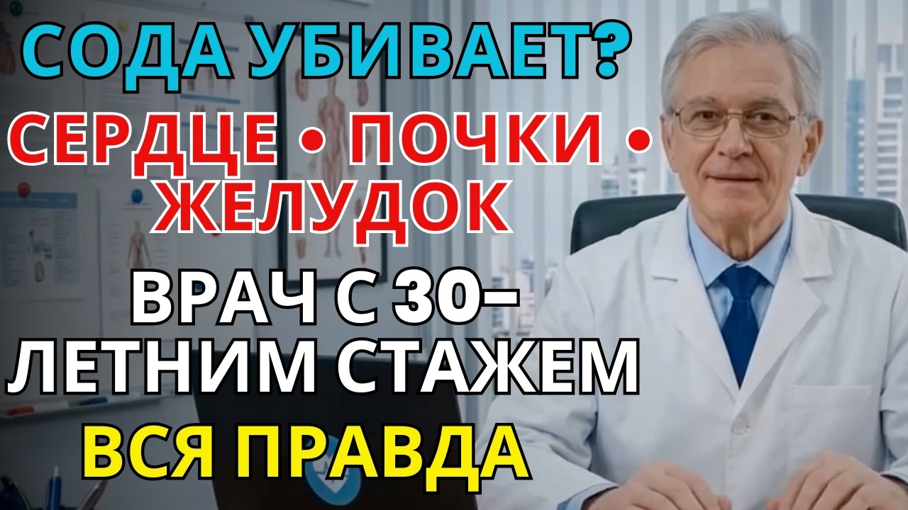 Сода: вред или польза? Врач объяснил правду — обязательно знать после 55 | ПАМЯТЬ И МОЗГ